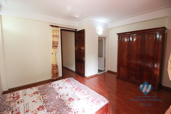 Newly renovated house with 05 bedrooms for rent in Xuan Dieu Street, Tay Ho, Hanoi.